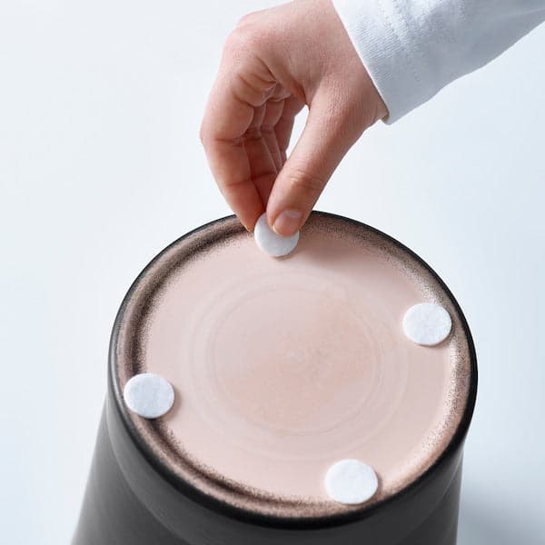 Ikea PAPAJA - Plant pot, white, 12x19 cm