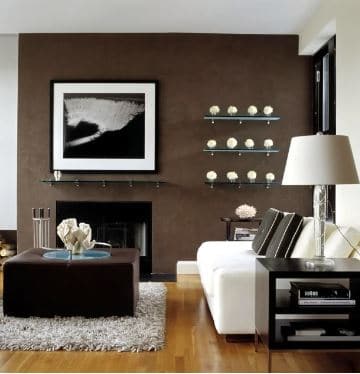 Bricocenter COFFEE BROWN SUPERWASHABLE PAINT HOME COLOUR 750 ML