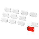 PATRULL safety plug, white, 4.0 cm, 12 pack