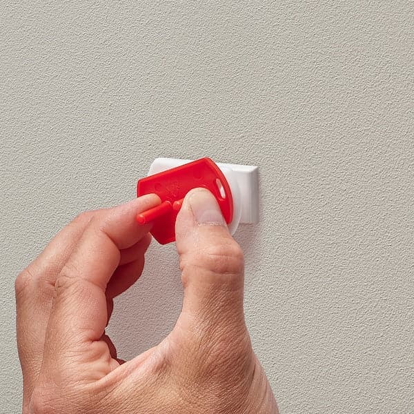 Ikea PATRULL Set of socket protectors - white ,
