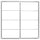 PAX - PAX Pair of sliding door frames w rail, aluminium, 200x201 cm