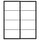PAX - PAX Pair of sliding door frames w rail, black, 200x236 cm