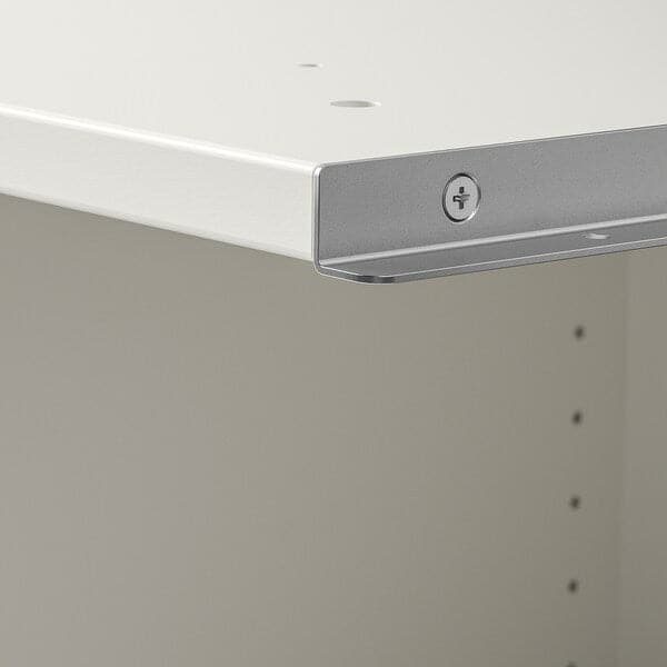 PAX - Add-on corner unit with 4 shelves, white, 53x58x236 cm - best price from Maltashopper.com 30346934