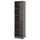 PAX - PAX Add-on corner unit with 4 shelves, dark grey, 53x35x201 cm