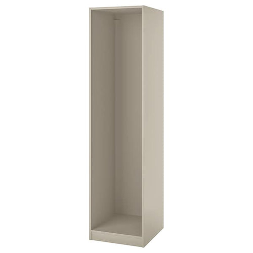 PAX - Wardrobe frame, beige, 50x58x201 cm