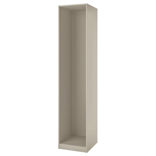 PAX - Wardrobe frame, beige, 50x58x236 cm