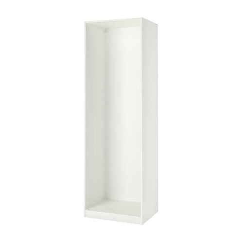 PAX - Wardrobe frame, white, 75x58x236 cm
