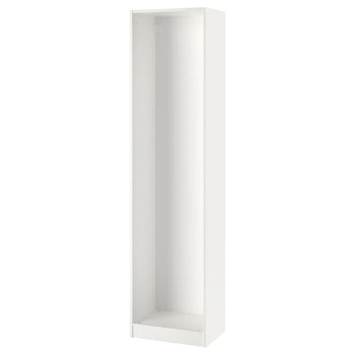 PAX - Wardrobe frame, white, 50x35x201 cm