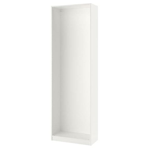PAX - Wardrobe frame, white , 75x35x236 cm