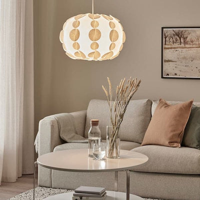 PEKTOLIT - Pendant lamp shade, white, 52 cm - best price from Maltashopper.com 50514511
