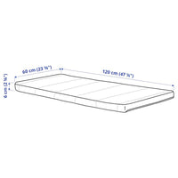 PELLEPLUTT Foam mattress for cot 60x120x6 cm , - best price from Maltashopper.com 00336413
