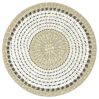 PENNFISK - Place mat, natural/sedge handmade, 37 cm - best price from Maltashopper.com 60527749