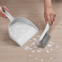 PEPPRIG - Dust pan and brush, grey - best price from Maltashopper.com 10527087