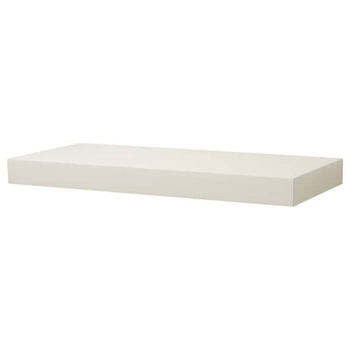 PERSBY - Wall shelf, white, 59x26 cm