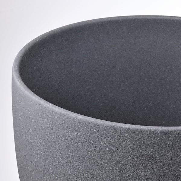 Ikea PERSILLADE - Plant pot, dark grey, 32 cm