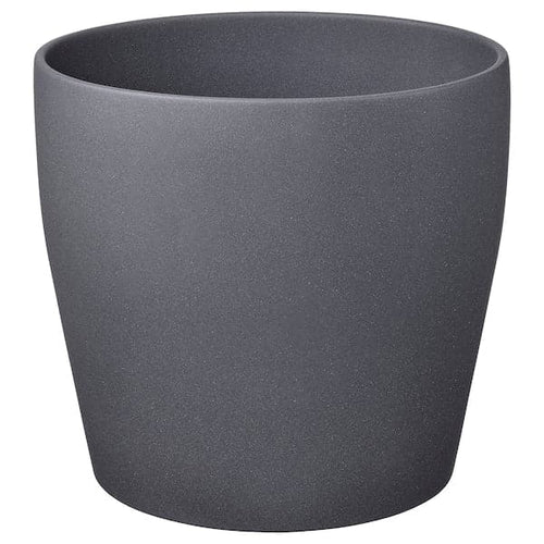 PERSILLADE - Plant pot, dark grey, 32 cm