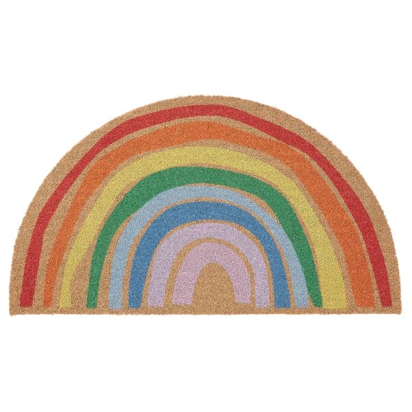 PILLEMARK - Door mat, indoor, rainbow - Premium Flooring & Carpet from Ikea - Just €12.99! Shop now at Maltashopper.com