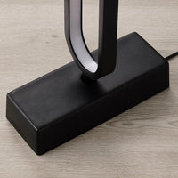 PILSKOTT - LED floor lamp, smart black , - best price from Maltashopper.com 90478120