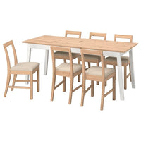 PINNTORP / PINNTORP - Table and 6 chairs - best price from Maltashopper.com 59484473