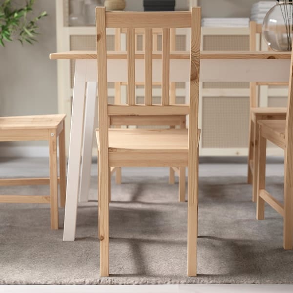 Ikea PINNTORP - Chair, light brown stained