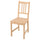 PINNTORP - PINNTORP Chair, light brown stained