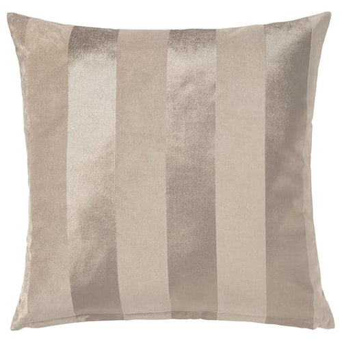 PIPRANKA - Cushion cover, light beige, 50x50 cm