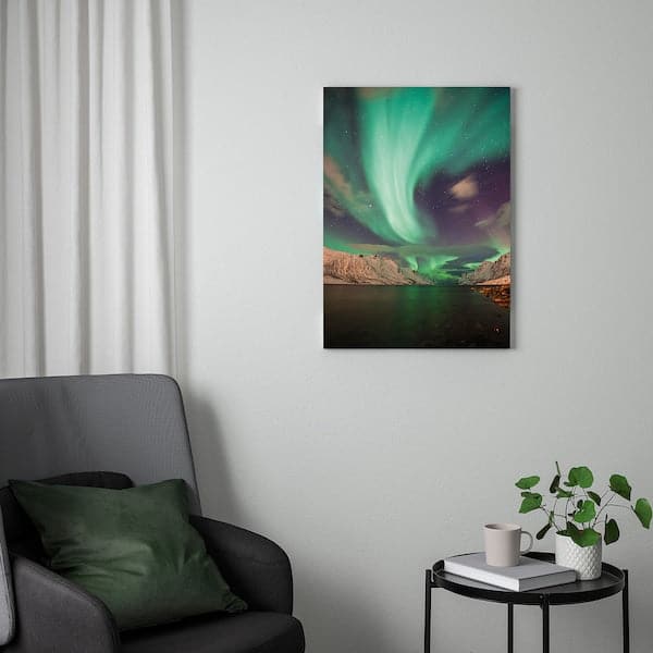 PJÄTTERYD - Canvas, Aurora III, , 50x70 cm - best price from Maltashopper.com 40559939