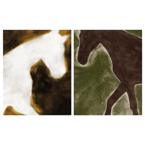 PJÄTTERYD - Canvas, Horses, , 40x50 cm