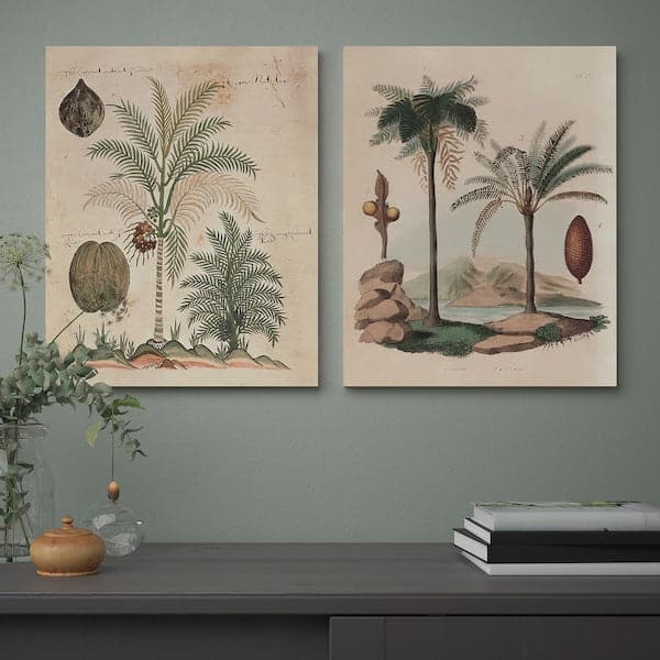PJÄTTERYD - Canvas, felce, , 40x50 cm - best price from Maltashopper.com 60554926
