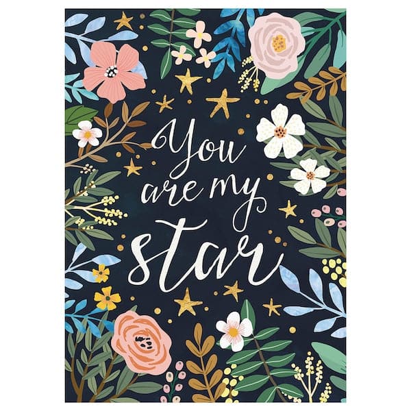 PJÄTTERYD Canvas, my star, 50x70 cm , - best price from Maltashopper.com 00519441