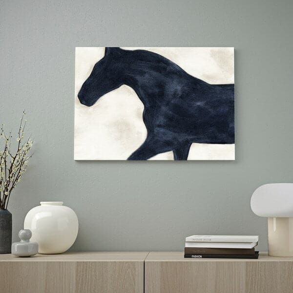 PJÄTTERYD - Picture, Horse shadow, 70x50 cm - best price from Maltashopper.com 40560565