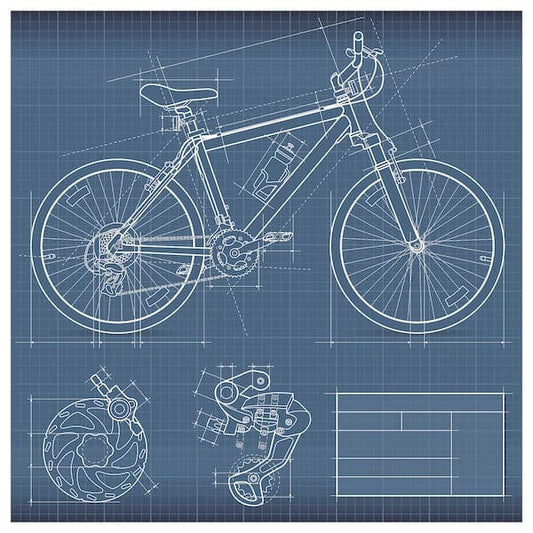 PJÄTTERYD - Canvas, Bicycle Project, , - best price from Maltashopper.com 00561005
