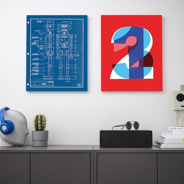 Ikea PJÄTTERYD - Canvas, Overlay, , 40x50 cm