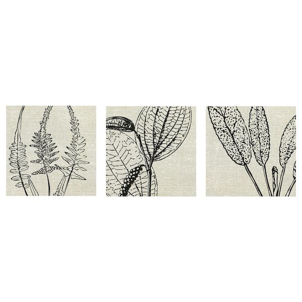 PJÄTTERYD - Canvas, floral print, 56x56 cm , 56x56 cm - best price from Maltashopper.com 20519478