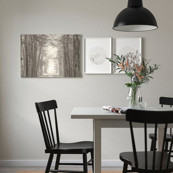 Ikea PJÄTTERYD - Picture, forest road, 70x50 cm