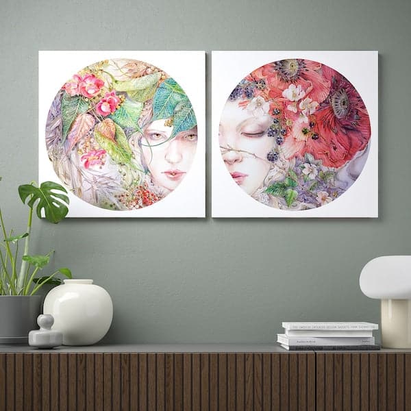 PJÄTTERYD - Canvas, visi, , 56x56 cm - best price from Maltashopper.com 40554932