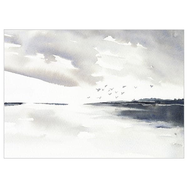 PJÄTTERYD Canvas, fly away, 70x50 cm , 70x50 cm - best price from Maltashopper.com 70519447