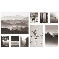 PJÄTTERYD - Picture, set of 9, in the nature , 179x112 cm - best price from Maltashopper.com 20518054