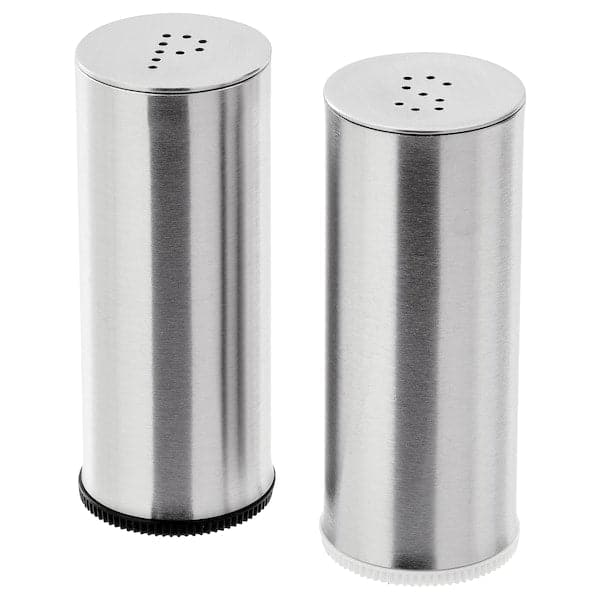 PLATS - Salt/pepper shaker, set of 2, stainless steel - best price from Maltashopper.com 80233675
