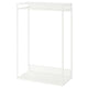 PLATSA open clothes hanging unit, white, 80x40x120 cm