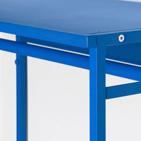 PLATSA - Open clothes hanging unit, blue, 80x40x120 cm - best price from Maltashopper.com 60559641
