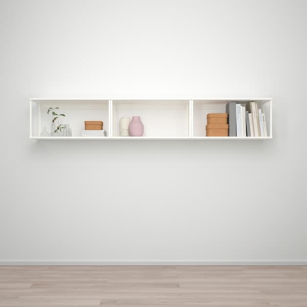 PLATSA - Wall storage, white, 240x40x40 cm - best price from Maltashopper.com 49325371