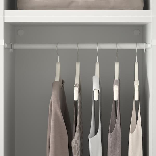PLATSA - Wardrobe with 5 doors, white/Kalbåden lively pine effect, 180x57x241 cm - best price from Maltashopper.com 49500992