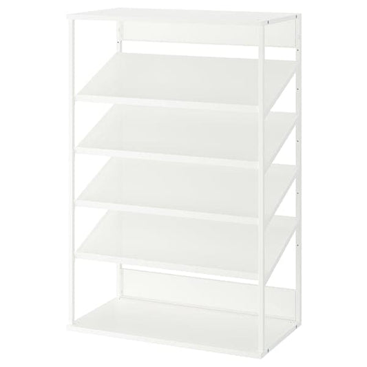 Ikea PLATSA - Open shoe storage unit, white , 80x40x120 cm