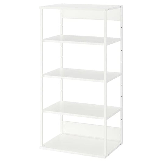 Ikea PLATSA - Open shelving unit, white, 60x40x120 cm