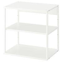 PLATSA - Open shelving unit, white, 60x40x60 cm - best price from Maltashopper.com 40452575