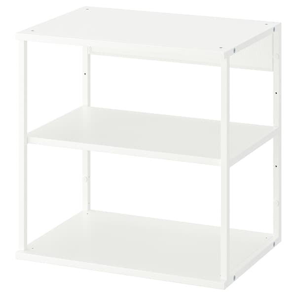 Ikea PLATSA - Open shelving unit, white, 60x40x60 cm