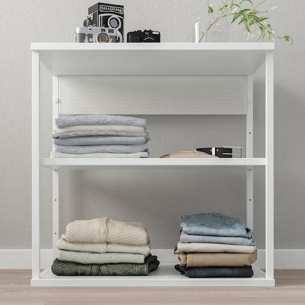 Ikea PLATSA - Open shelving unit, white, 60x40x60 cm