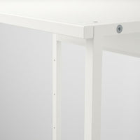 PLATSA - Open shelving unit, white, 60x40x120 cm - best price from Maltashopper.com 10452572