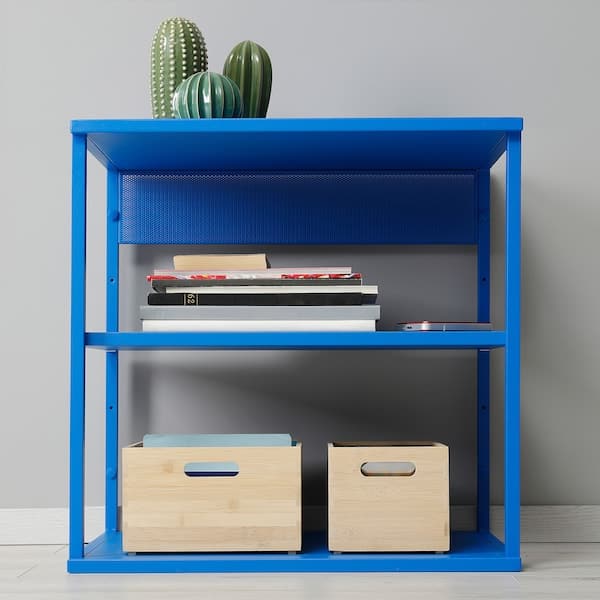 Ikea PLATSA - Open shelving unit, blue, 60x40x60 cm